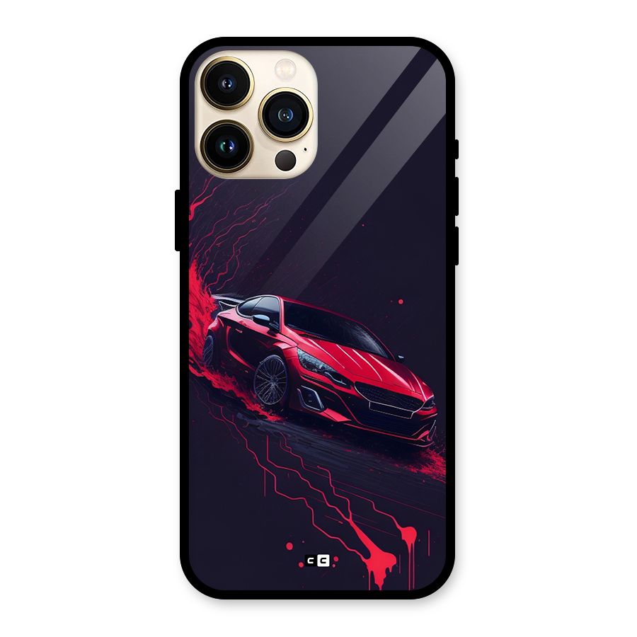 Stunning Car Glass Back Case for iPhone 13 Pro Max