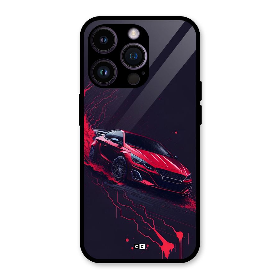 Stunning Car Glass Back Case for iPhone 14 Pro