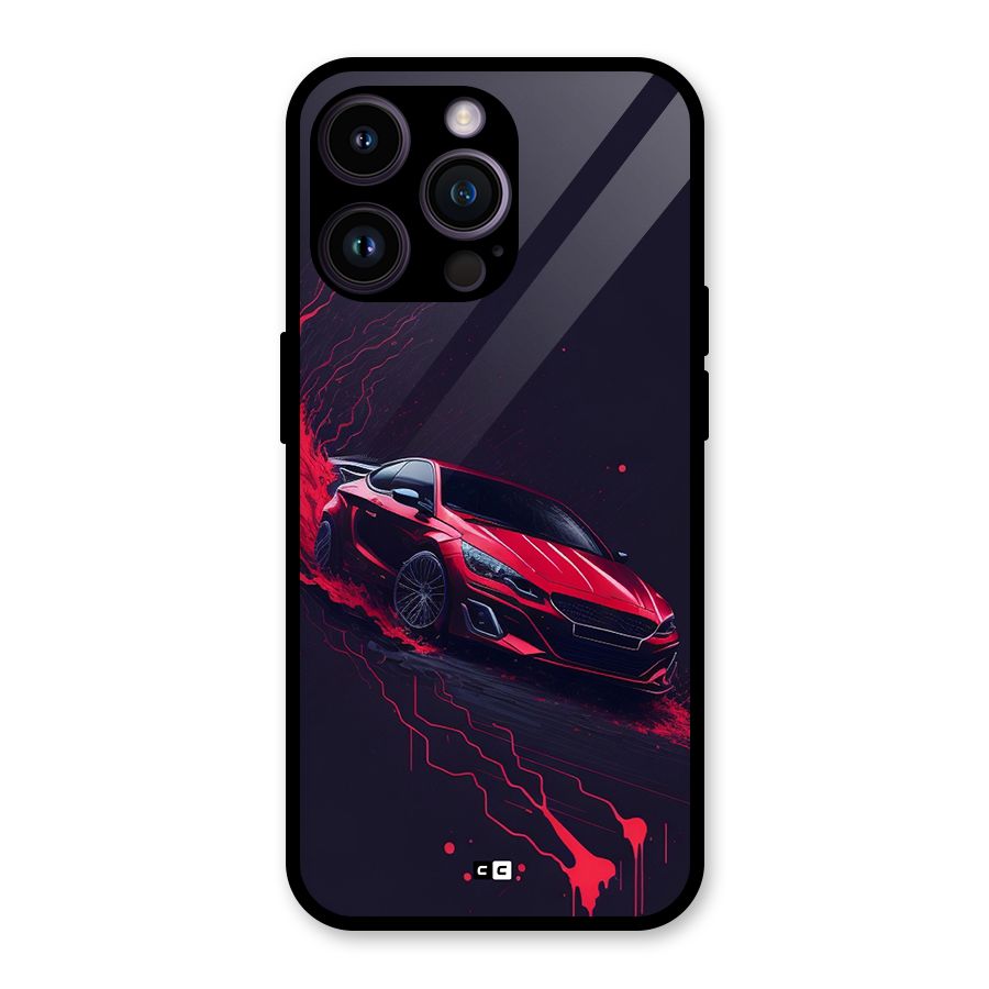 Stunning Car Glass Back Case for iPhone 14 Pro Max
