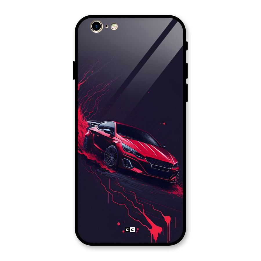Stunning Car Glass Back Case for iPhone 6 6S