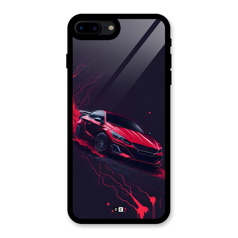 Stunning Car Glass Back Case for iPhone 7 Plus