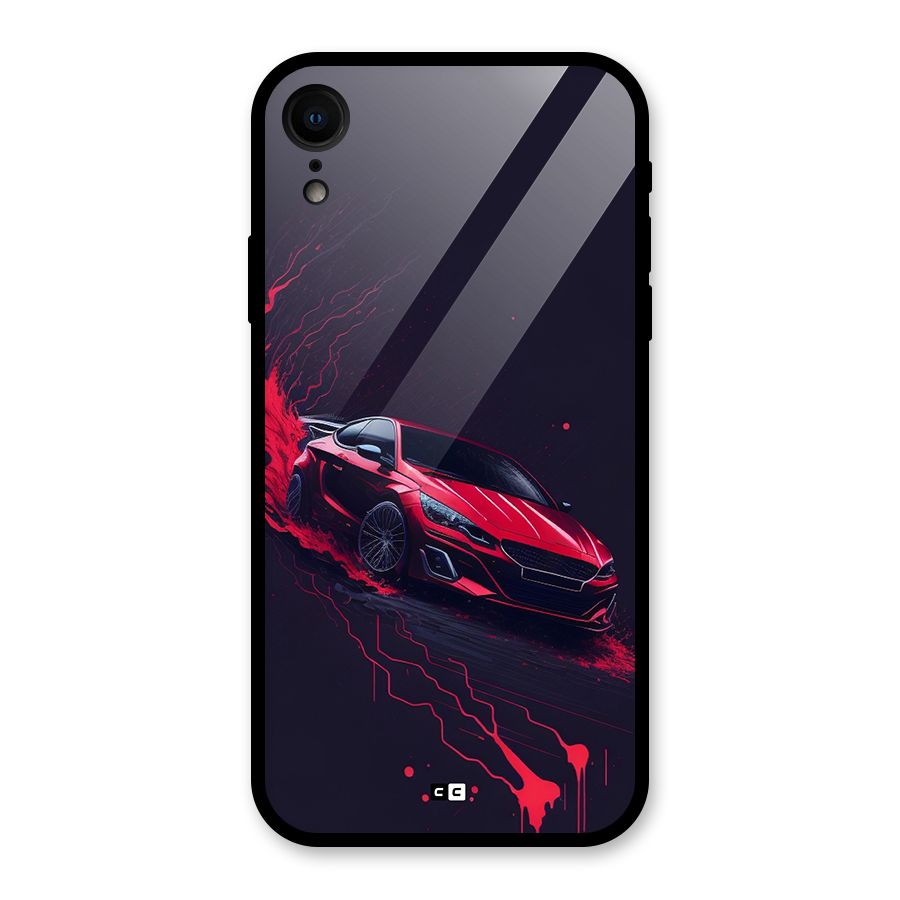 Stunning Car Glass Back Case for iPhone XR