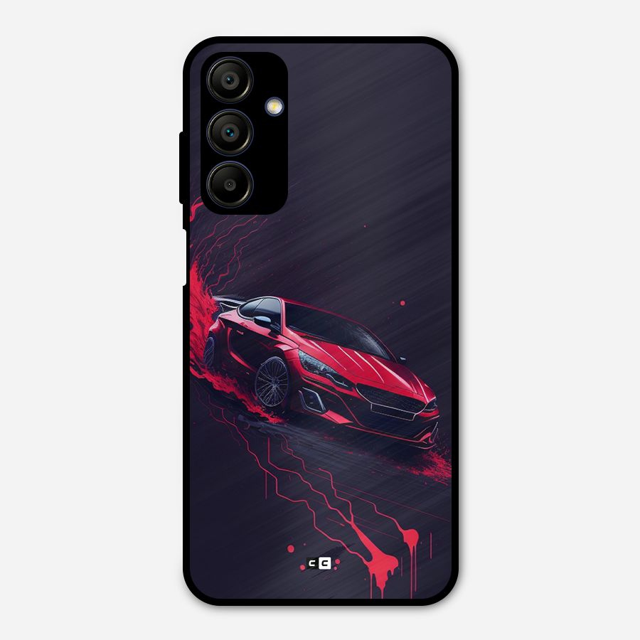 Stunning Car Metal Back Case for Galaxy A15 5G
