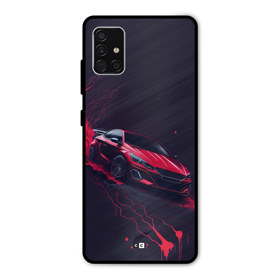Stunning Car Metal Back Case for Galaxy A51