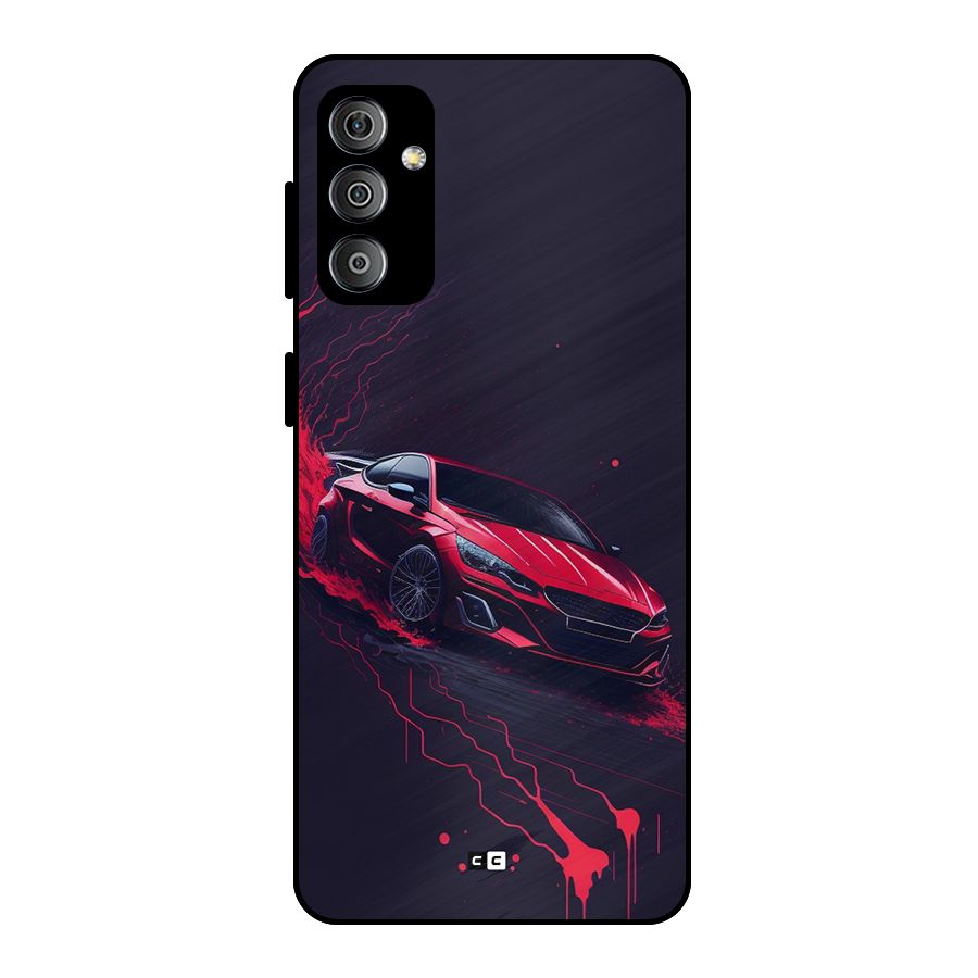 Stunning Car Metal Back Case for Galaxy F23