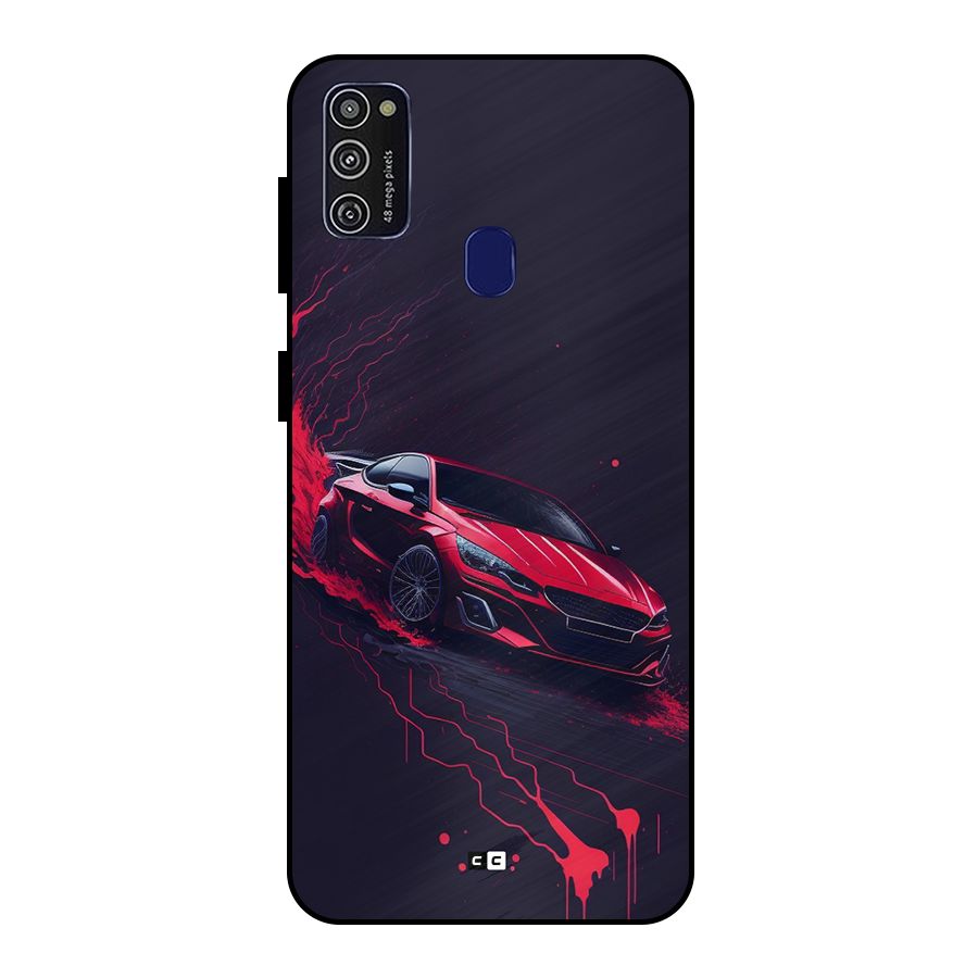 Stunning Car Metal Back Case for Galaxy M30s