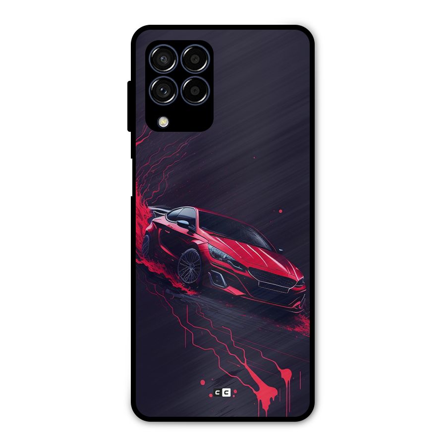 Stunning Car Metal Back Case for Galaxy M53 5G