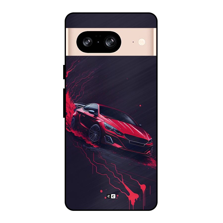 Stunning Car Metal Back Case for Google Pixel 8