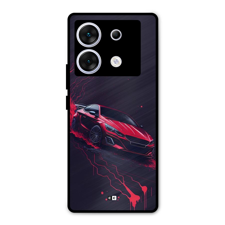 Stunning Car Metal Back Case for Infinix Zero 30 5G