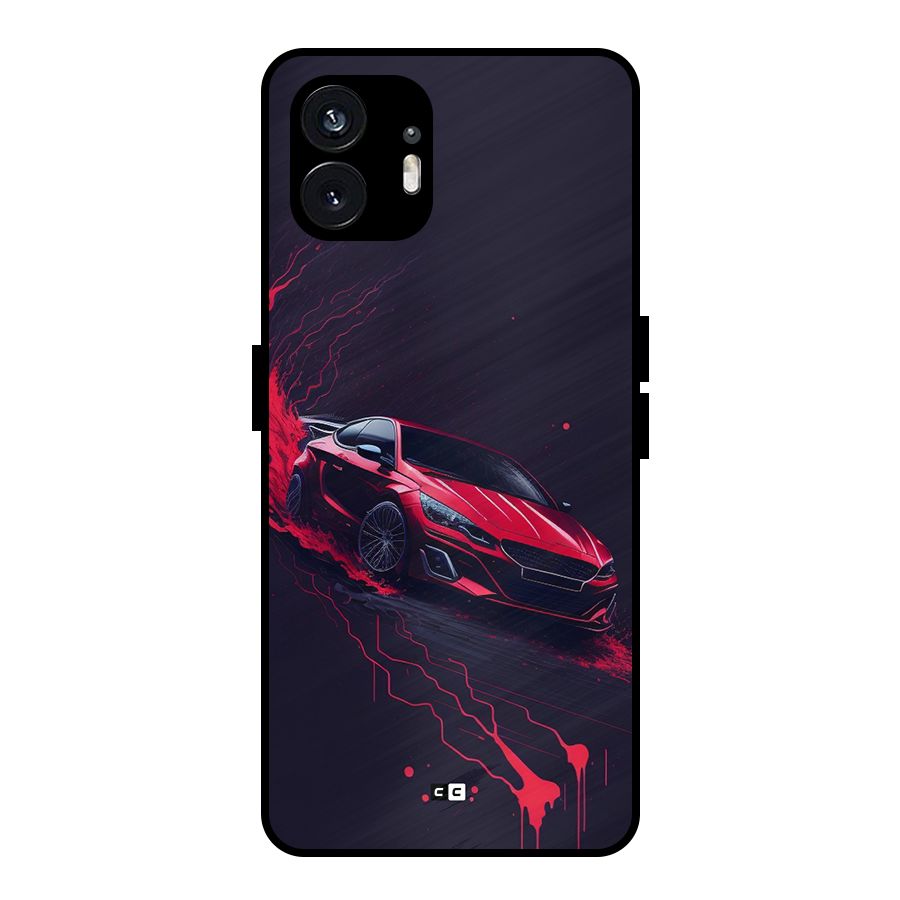 Stunning Car Metal Back Case for Nothing Phone 2