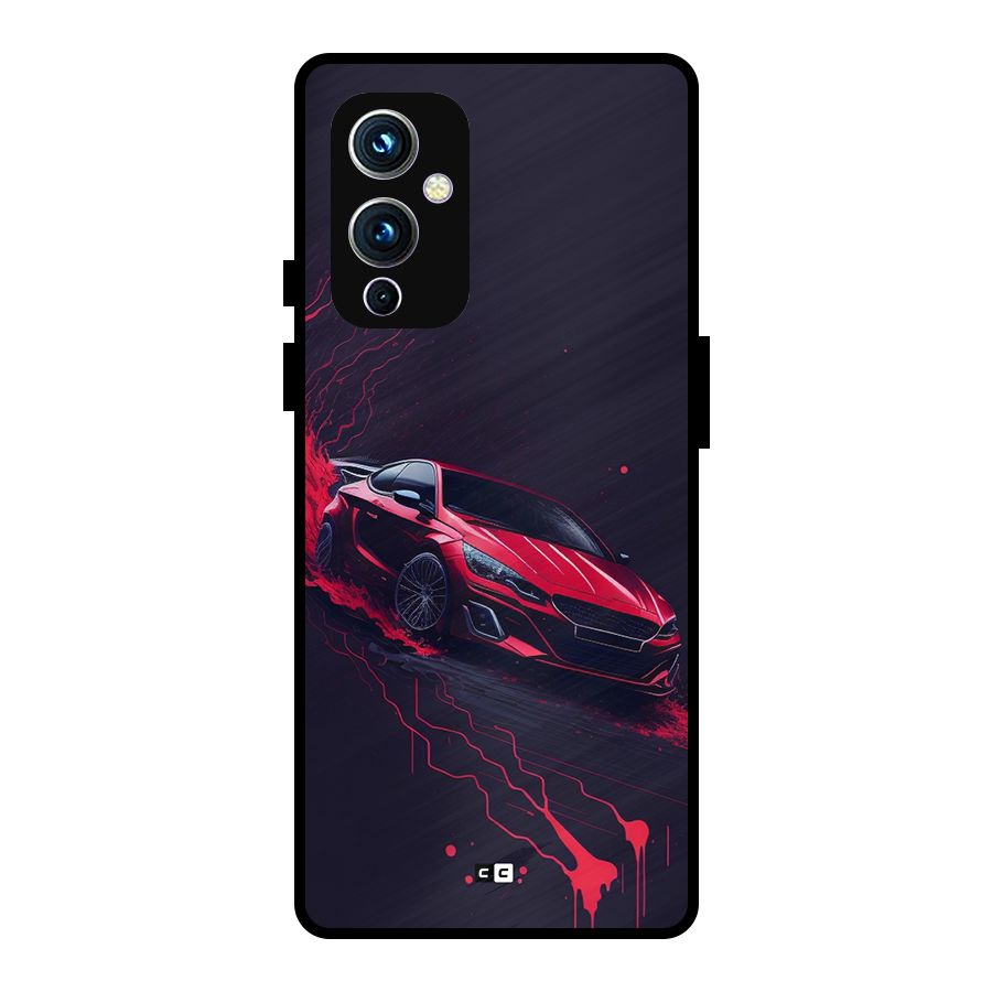 Stunning Car Metal Back Case for OnePlus 9