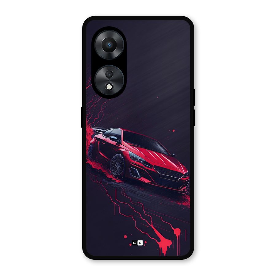 Stunning Car Metal Back Case for Oppo A78