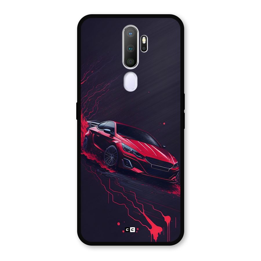 Stunning Car Metal Back Case for Oppo A9 (2020)