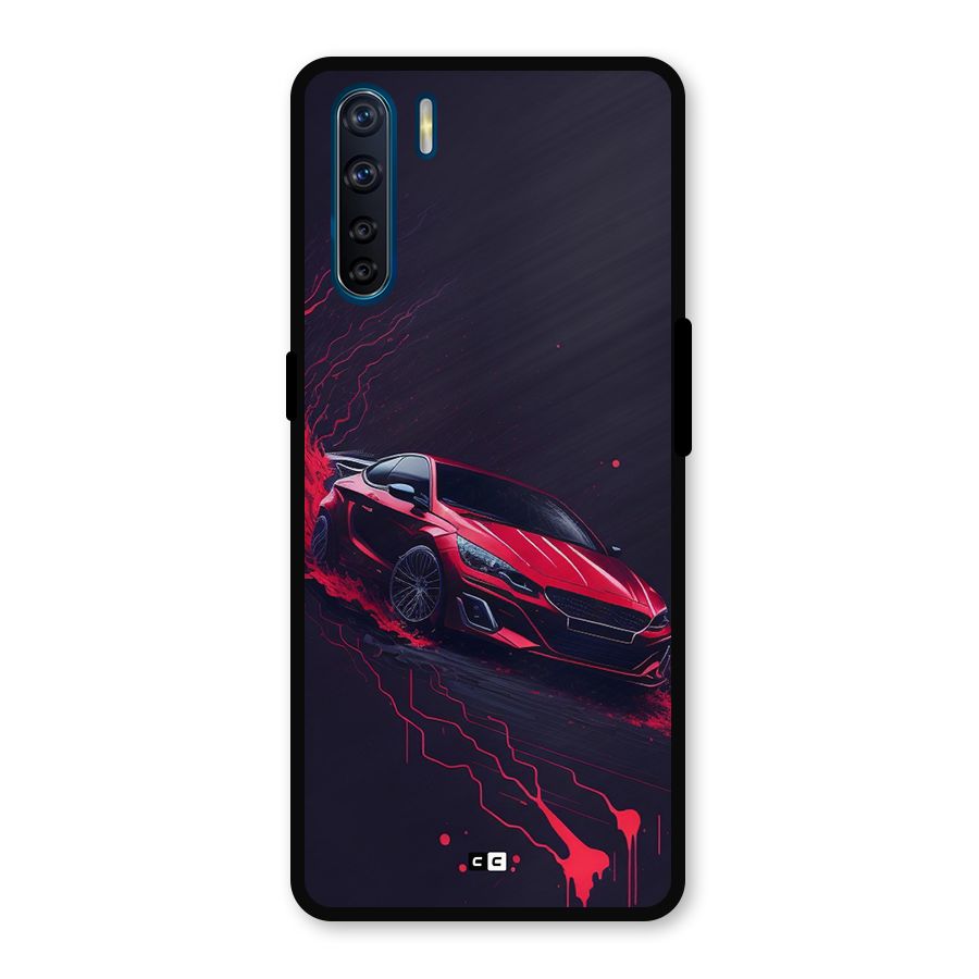 Stunning Car Metal Back Case for Oppo F15