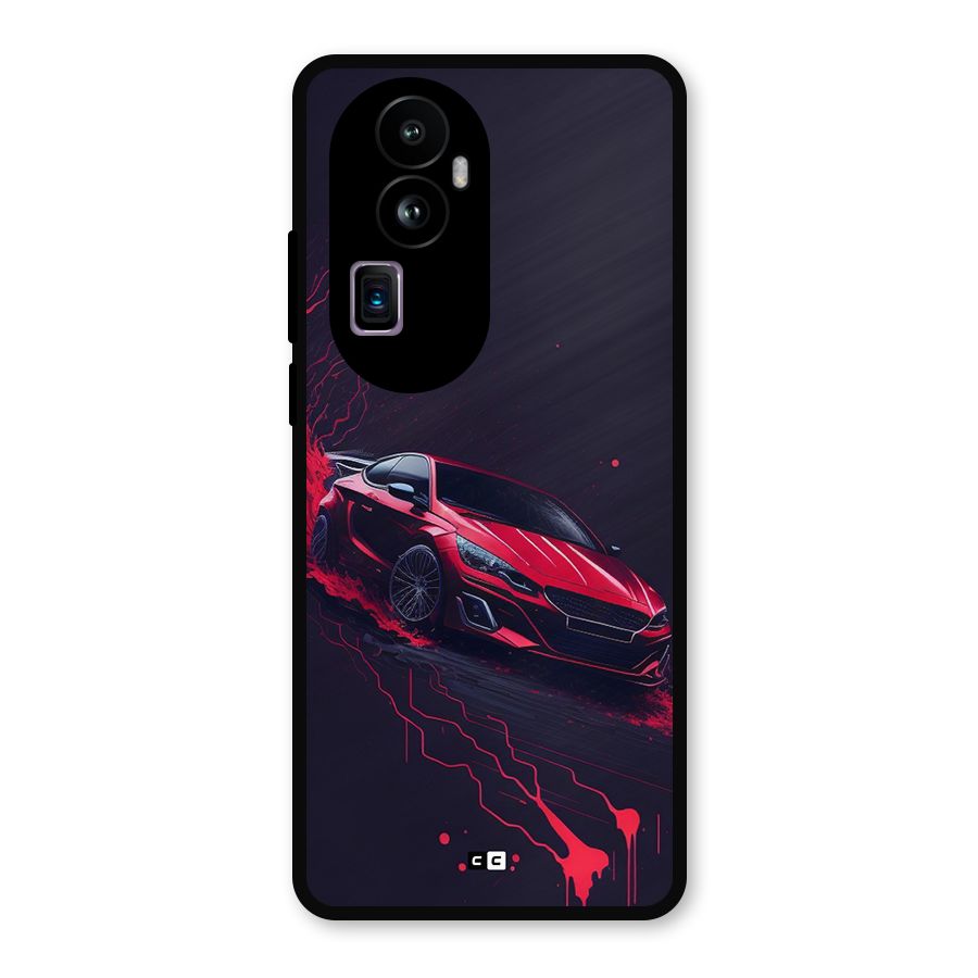 Stunning Car Metal Back Case for Oppo Reno10 Pro Plus