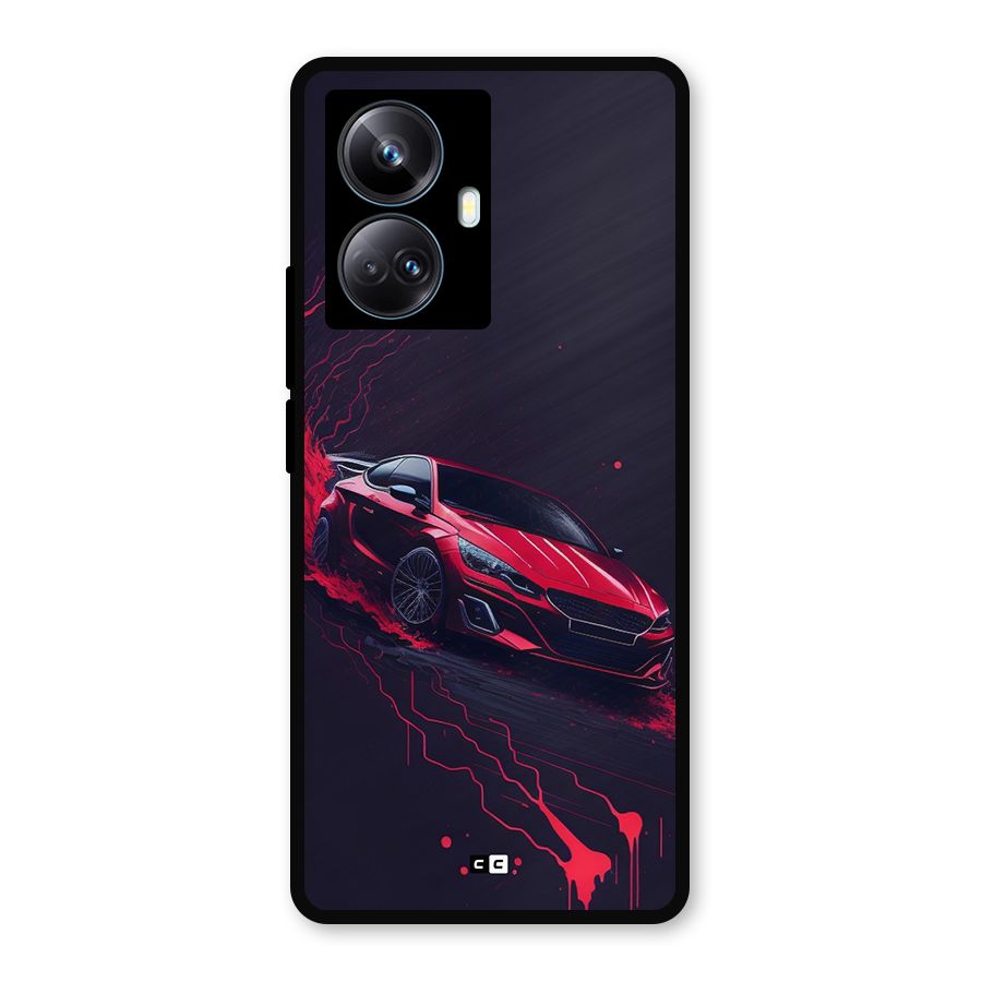 Stunning Car Metal Back Case for Realme 10 Pro Plus