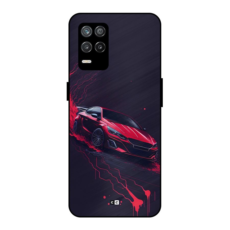 Stunning Car Metal Back Case for Realme 9 5G