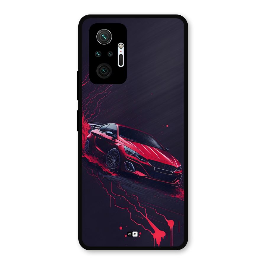 Stunning Car Metal Back Case for Redmi Note 10 Pro Max