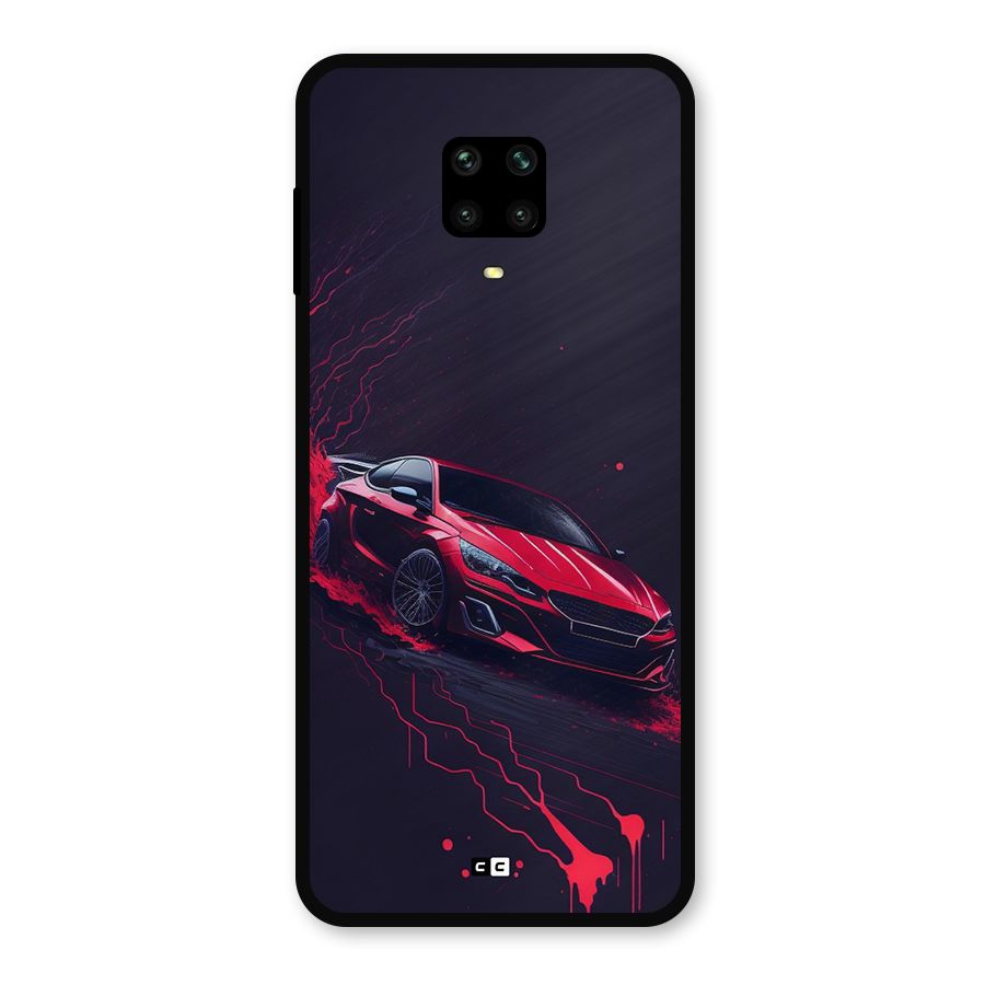 Stunning Car Metal Back Case for Redmi Note 9 Pro Max