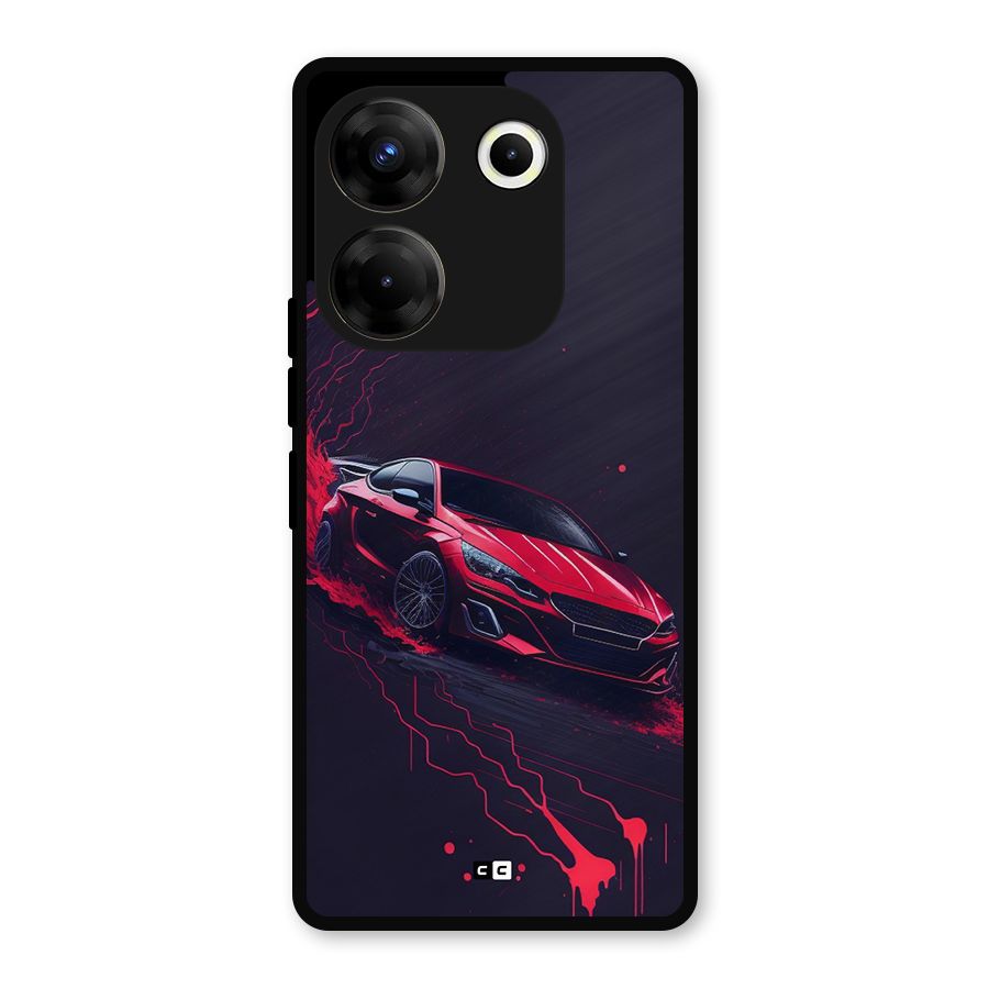 Stunning Car Metal Back Case for Tecno Camon 20