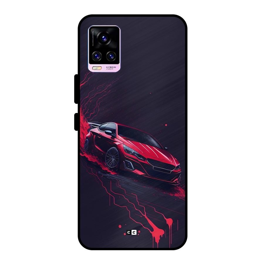 Stunning Car Metal Back Case for Vivo V20 Pro