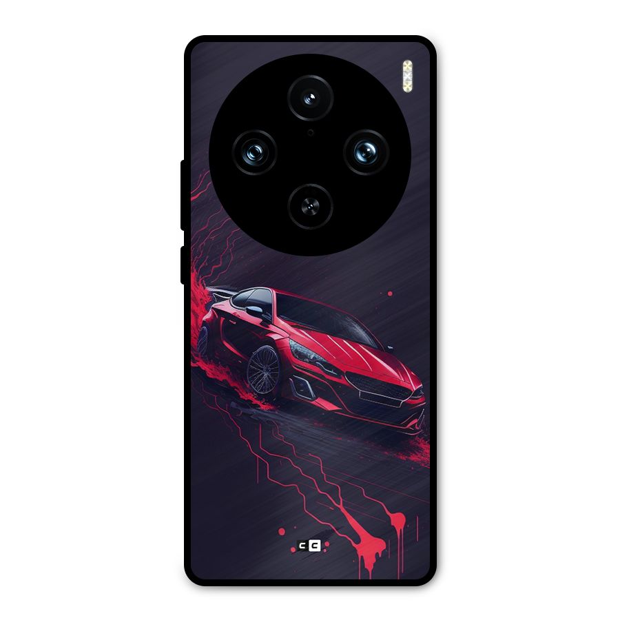 Stunning Car Metal Back Case for Vivo X100 Pro