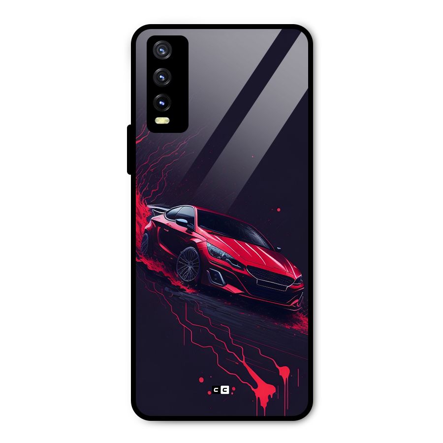 Stunning Car Metal Back Case for Vivo Y20