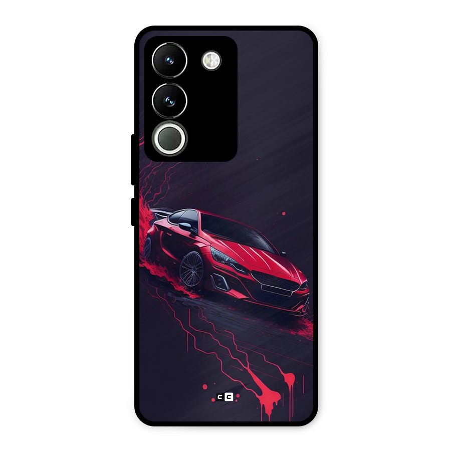 Stunning Car Metal Back Case for Vivo Y200