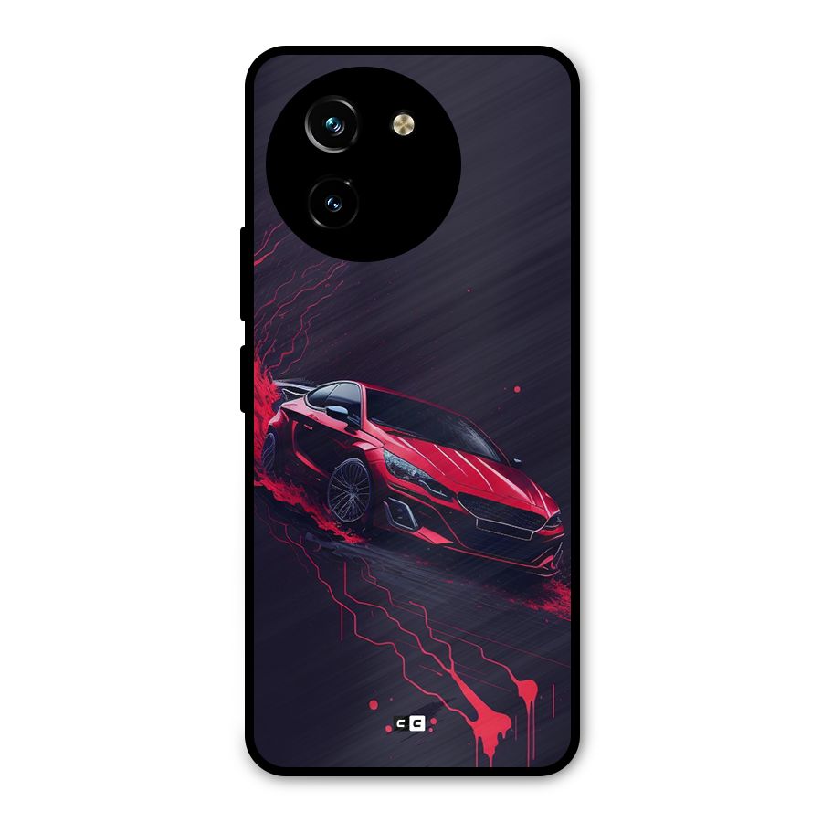Stunning Car Metal Back Case for Vivo Y200i