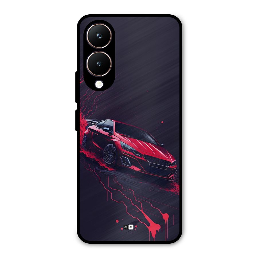 Stunning Car Metal Back Case for Vivo Y28