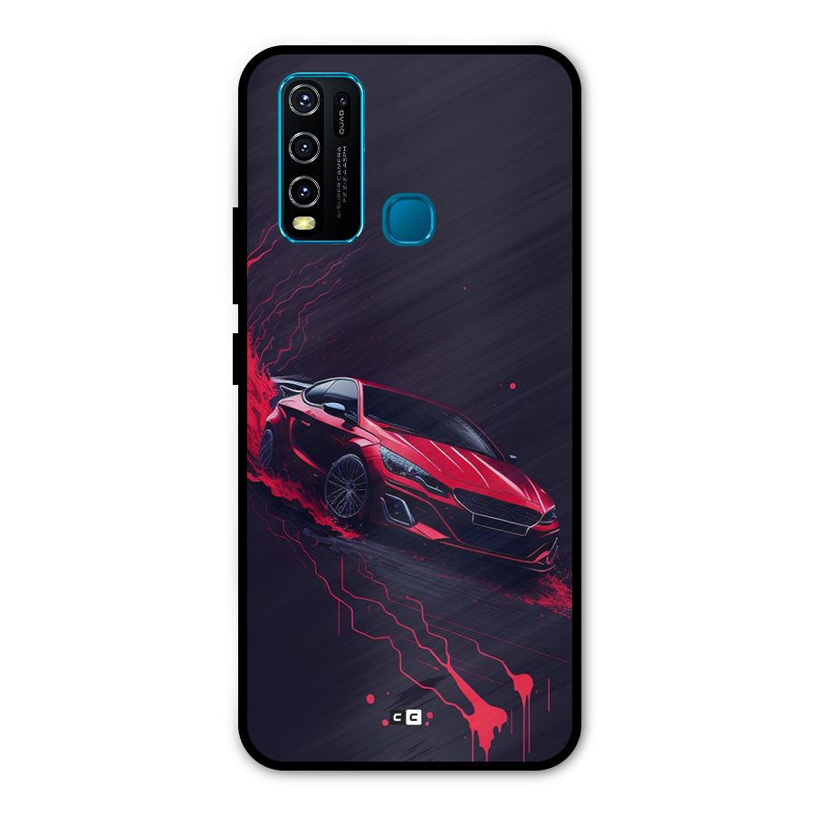 Stunning Car Metal Back Case for Vivo Y50