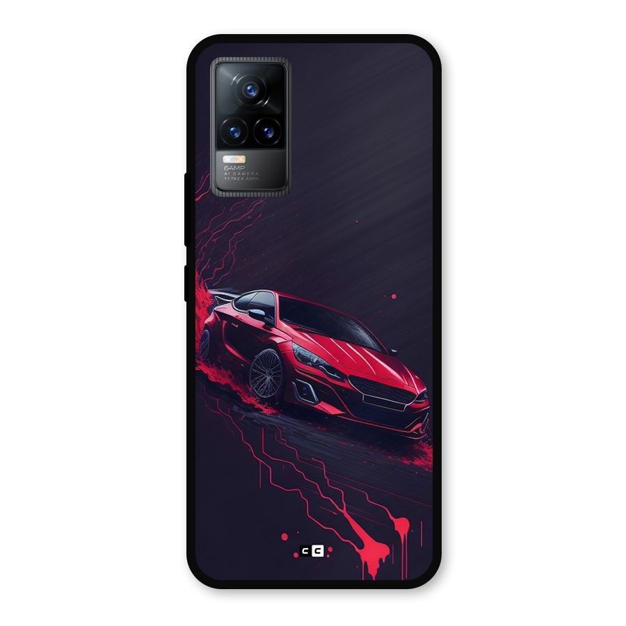 Stunning Car Metal Back Case for Vivo Y73