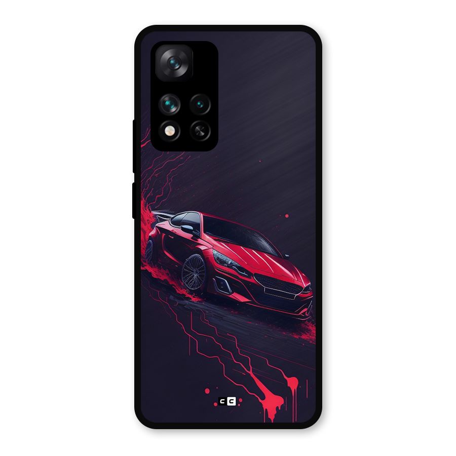 Stunning Car Metal Back Case for Xiaomi 11i 5G