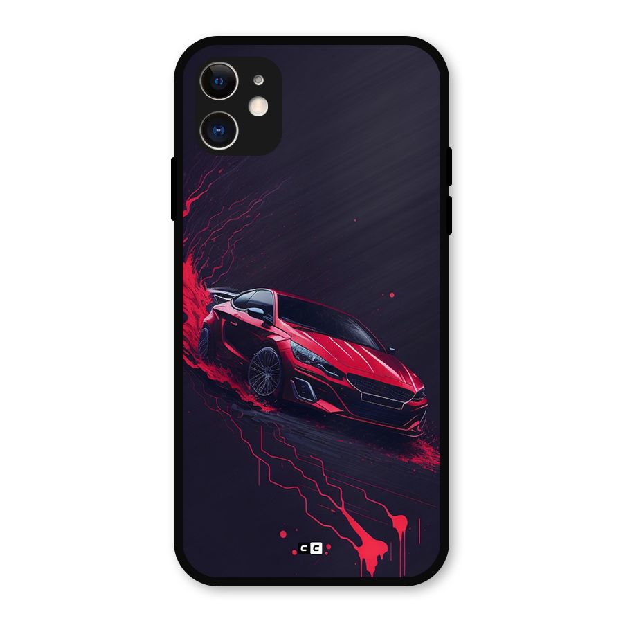 Stunning Car Metal Back Case for iPhone 11