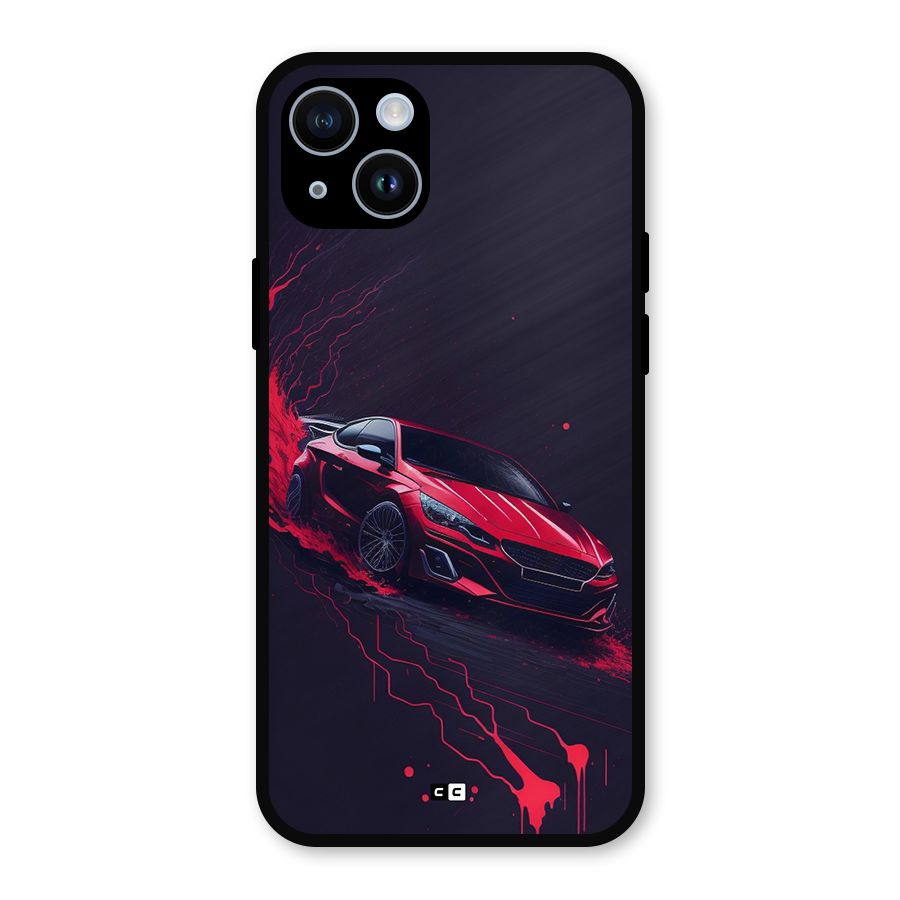 Stunning Car Metal Back Case for iPhone 14