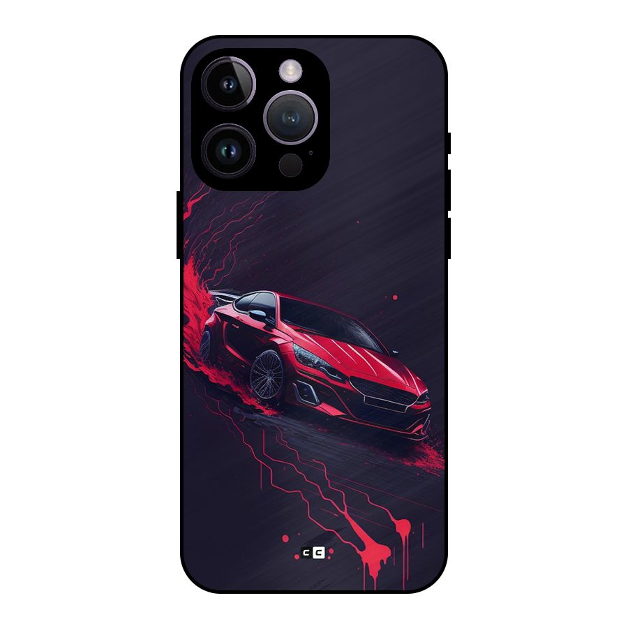 Stunning Car Metal Back Case for iPhone 14 Pro Max