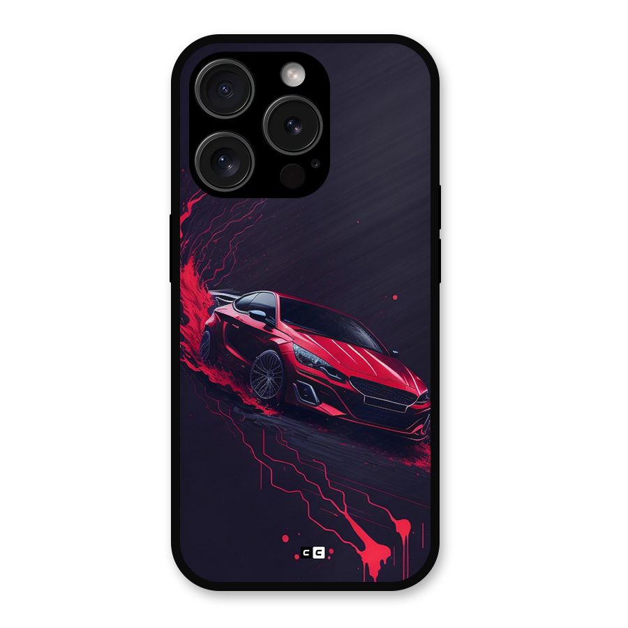 Stunning Car Metal Back Case for iPhone 15 Pro