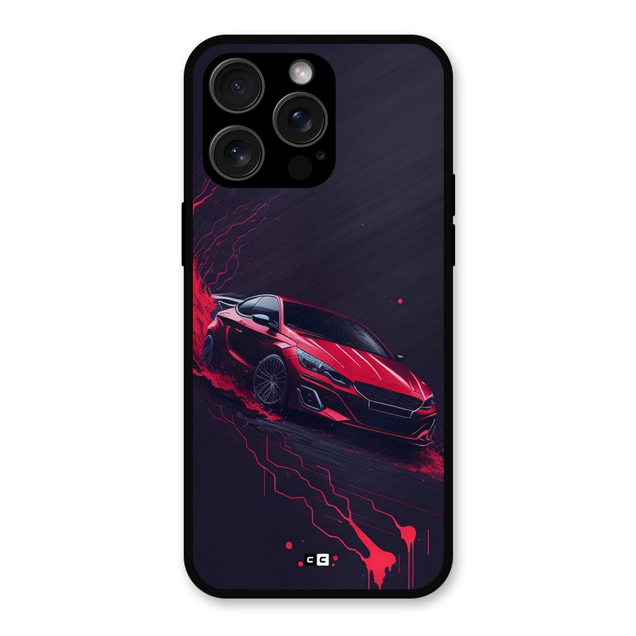 Stunning Car Metal Back Case for iPhone 15 Pro Max
