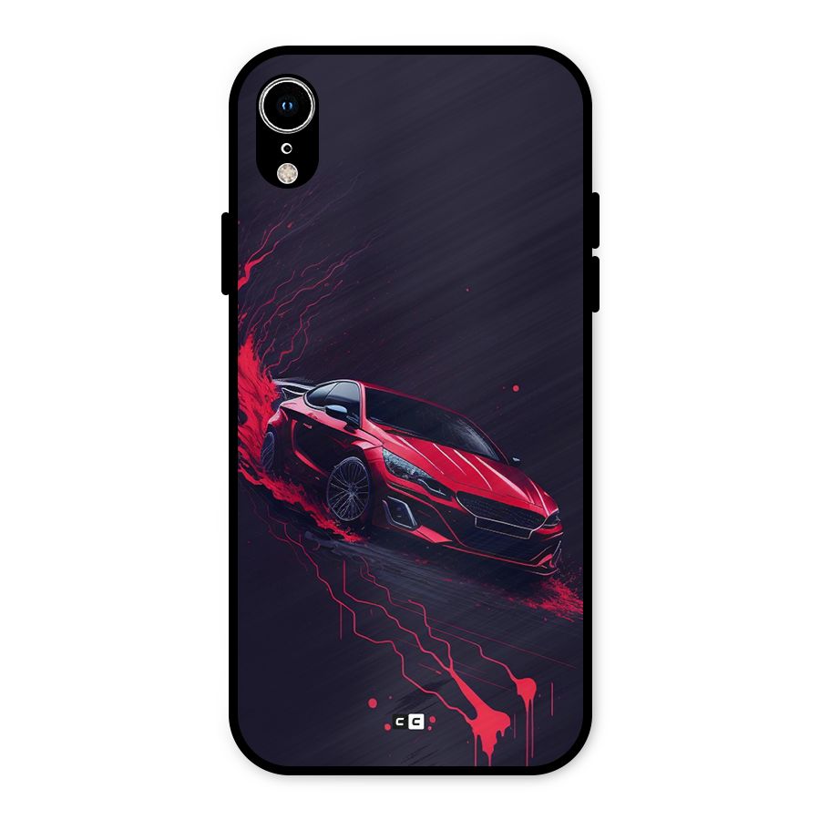 Stunning Car Metal Back Case for iPhone XR