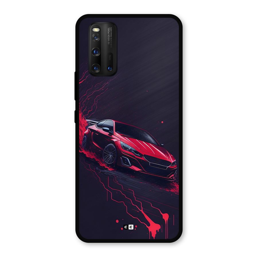 Stunning Car Metal Back Case for iQOO 3