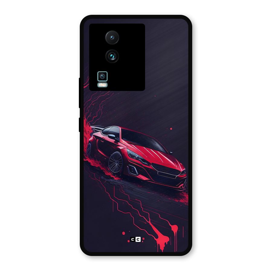 Stunning Car Metal Back Case for iQOO Neo 7