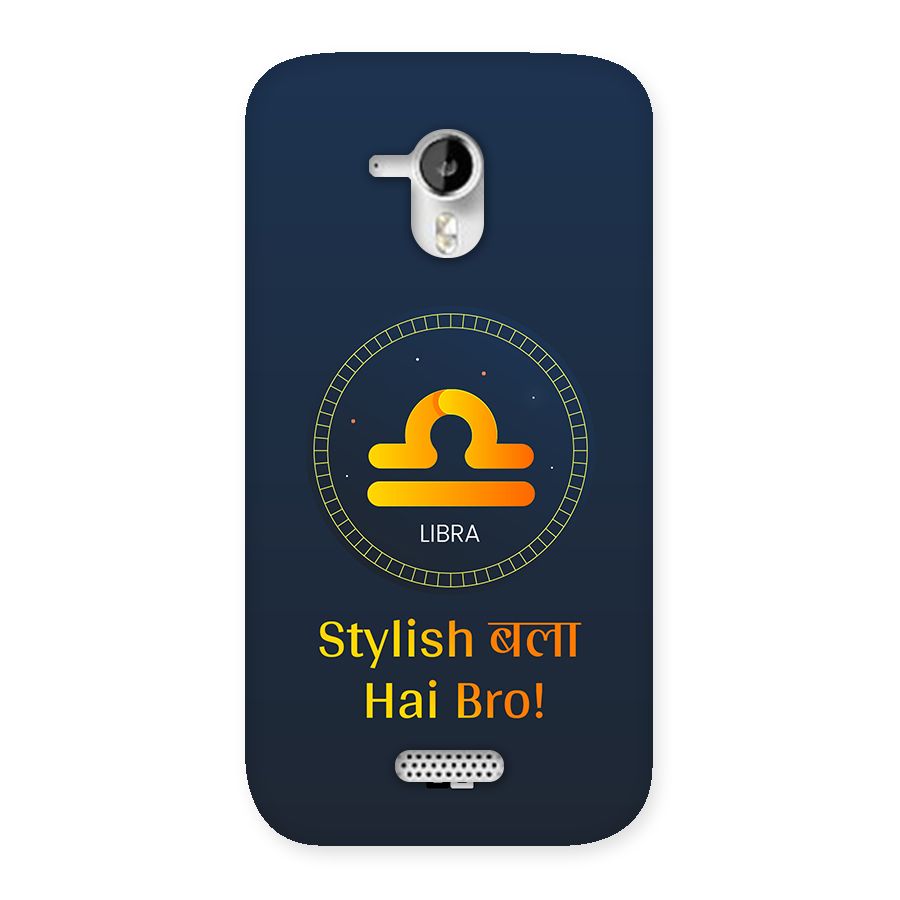 Stylish Libra Back Case for Canvas HD A116