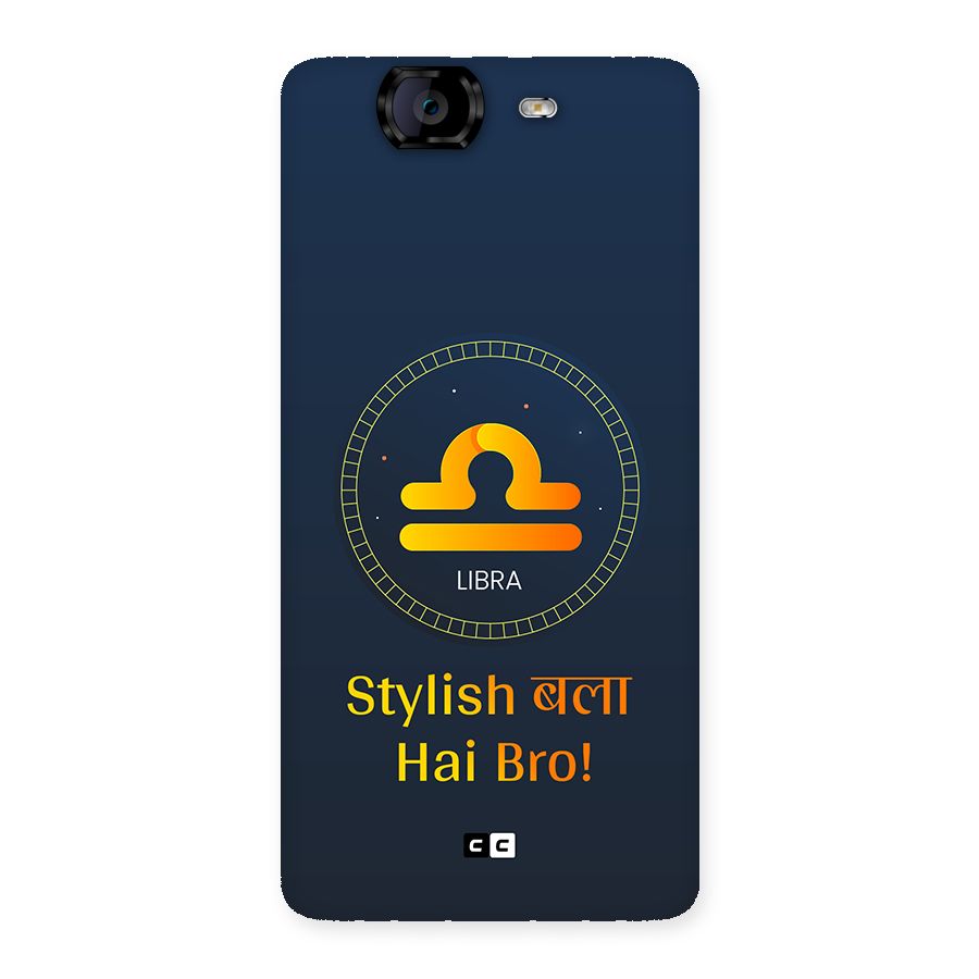 Stylish Libra Back Case for Canvas Knight A350