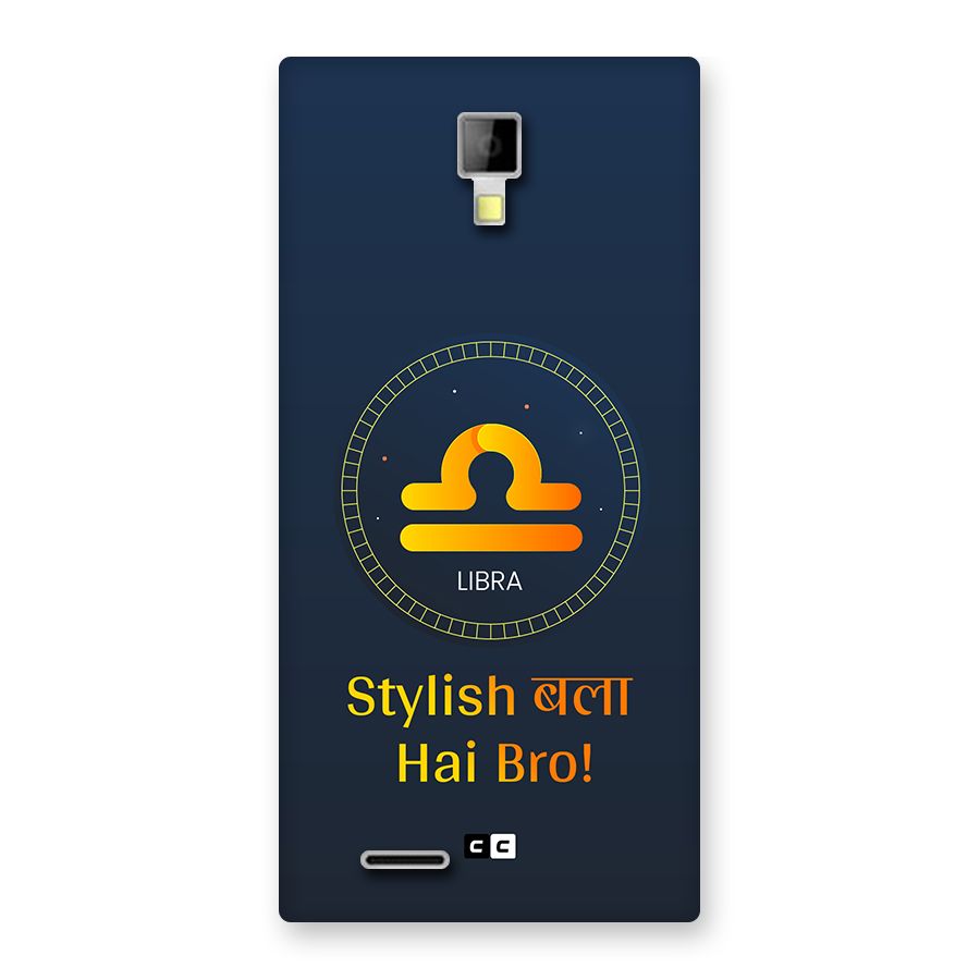 Stylish Libra Back Case for Canvas Xpress A99