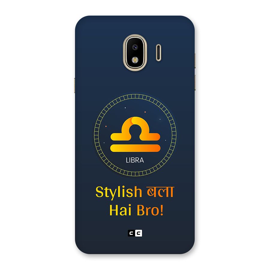 Stylish Libra Back Case for Galaxy J4