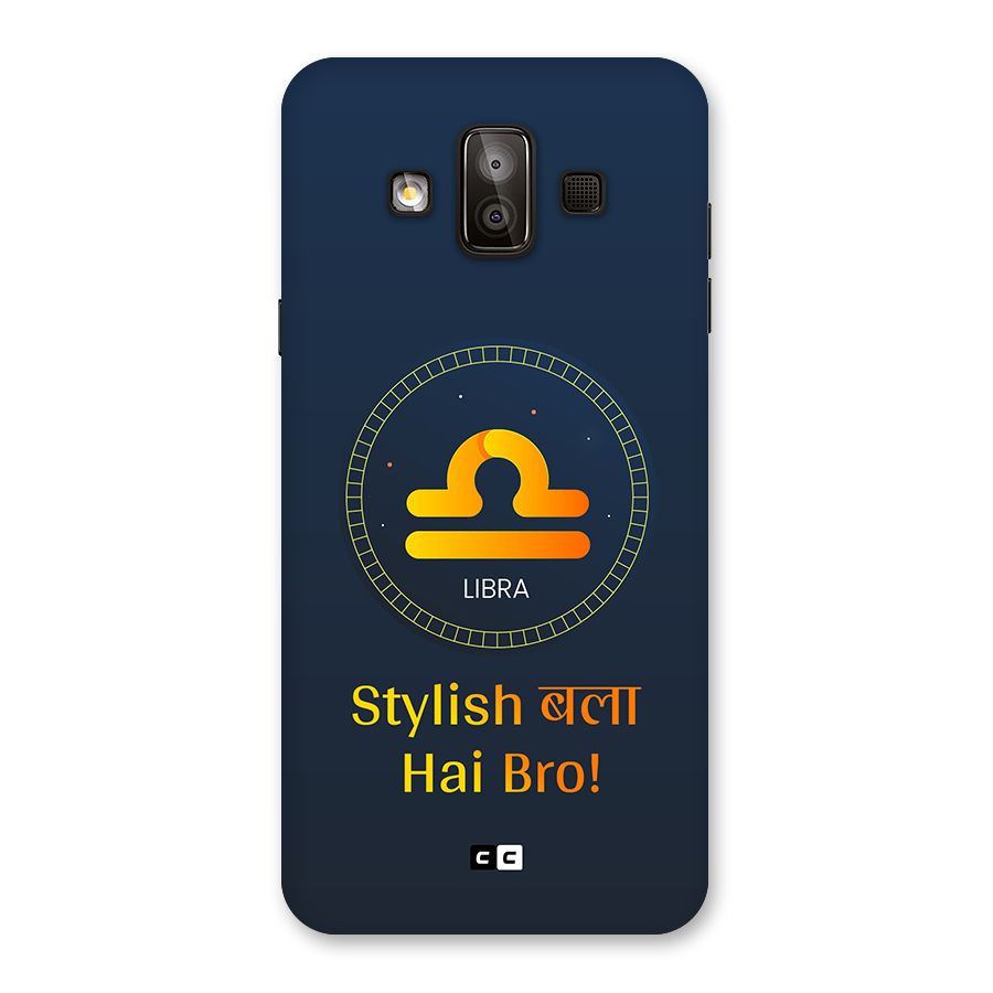 Stylish Libra Back Case for Galaxy J7 Duo