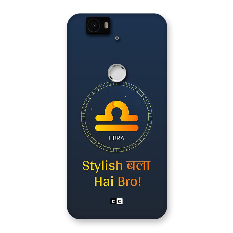 Stylish Libra Back Case for Google Nexus 6P