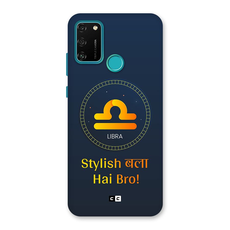 Stylish Libra Back Case for Honor 9A