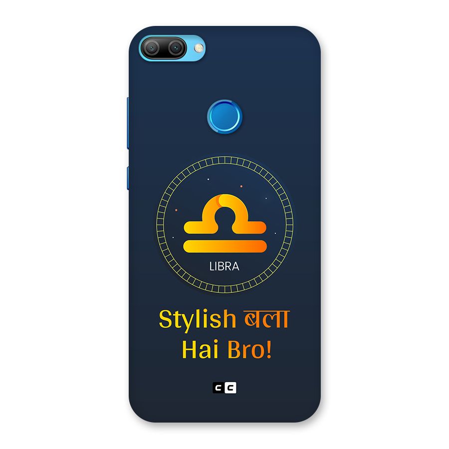Stylish Libra Back Case for Honor 9N