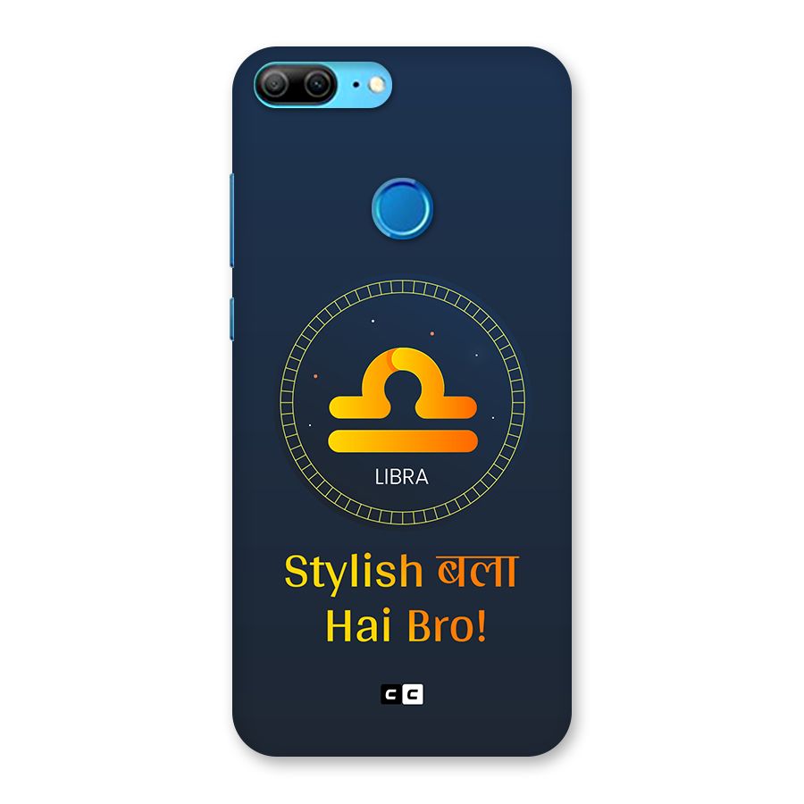 Stylish Libra Back Case for Honor 9 Lite